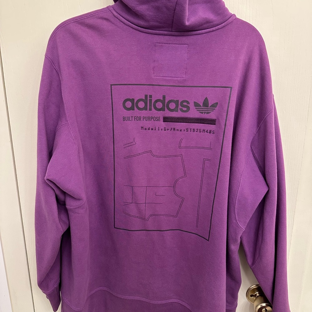 Adidas Purple Sweatshirt